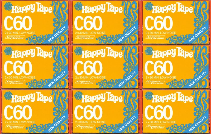 Compact Cassette:  Happy Tape -  60