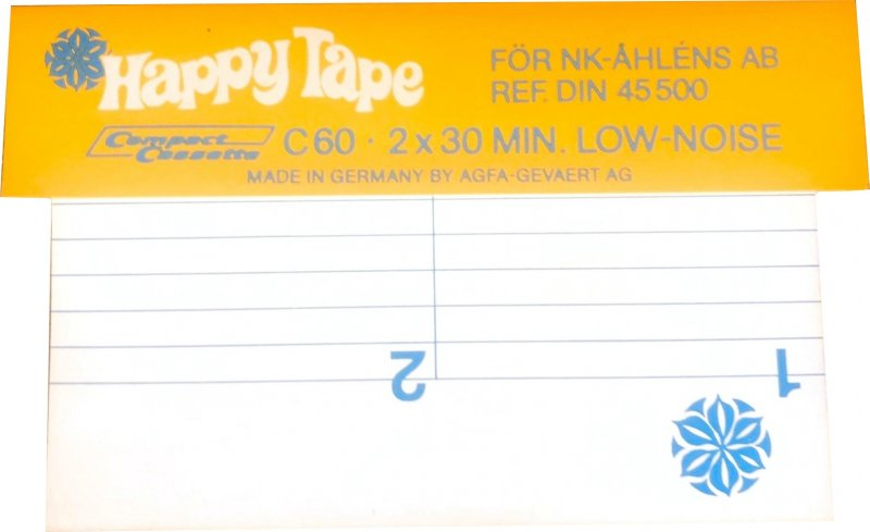 Compact Cassette:  Happy Tape -  60