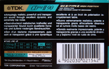 Compact Cassette TDK CDing 2 90 Type II Chrome 1991 Europe