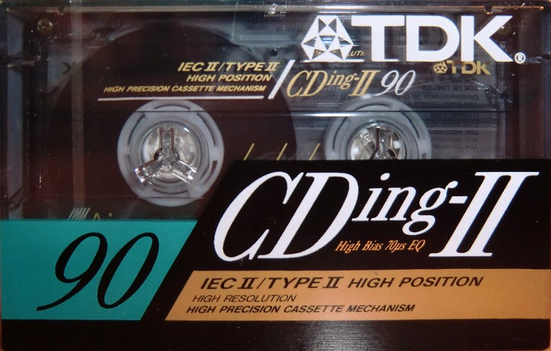 Compact Cassette: TDK  - CDing-II 90