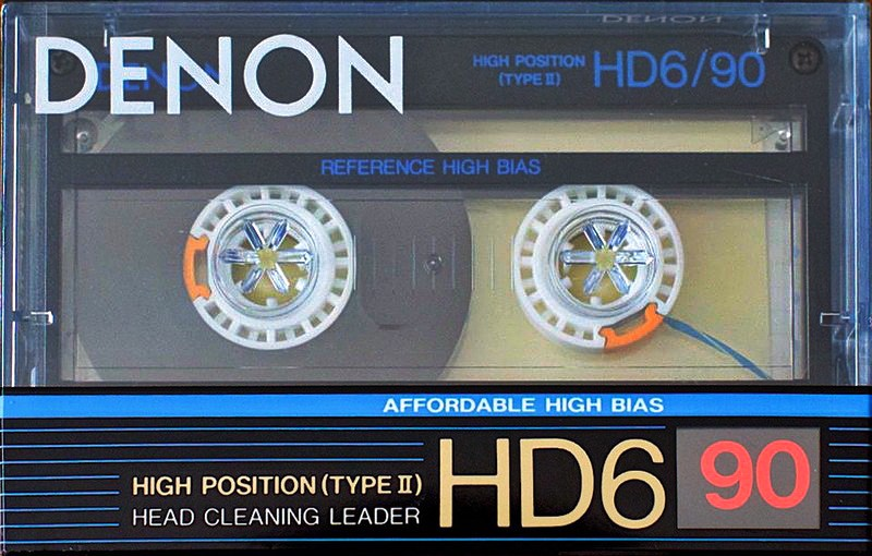 Compact Cassette: Nippon Columbia / Denon Denon - HD6 90