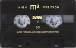 Compact Cassette Saehan MA 60 Type II Chrome 1994 Europe