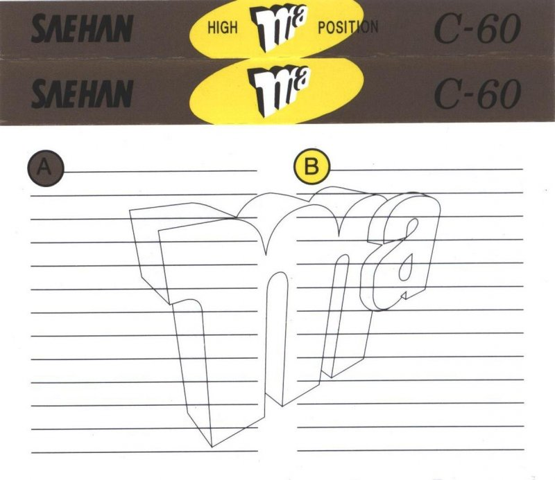 Compact Cassette: Saehan  - MA 60