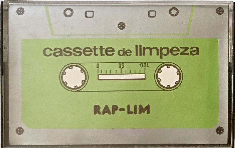 Compact Cassette RAP-LIM Cleaning Cassette Portugal