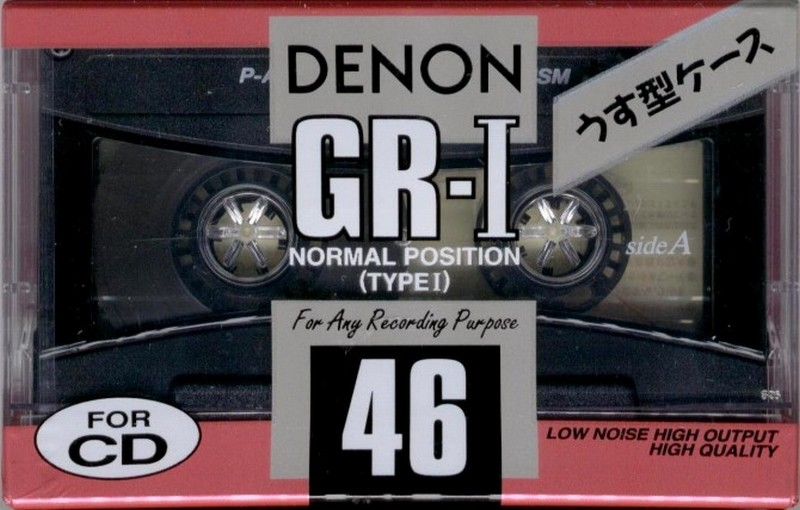 Compact Cassette: Nippon Columbia / Denon Denon - GR-I 46