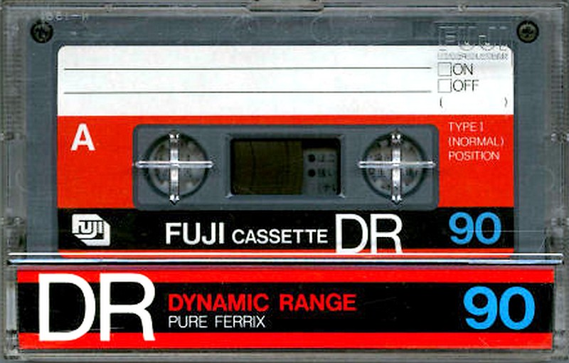 Compact Cassette Fuji DR 90 Type I Normal 1980 Japan