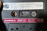 Compact Cassette Ampex PCY 90 Type III Ferro Chrome 1981 USA