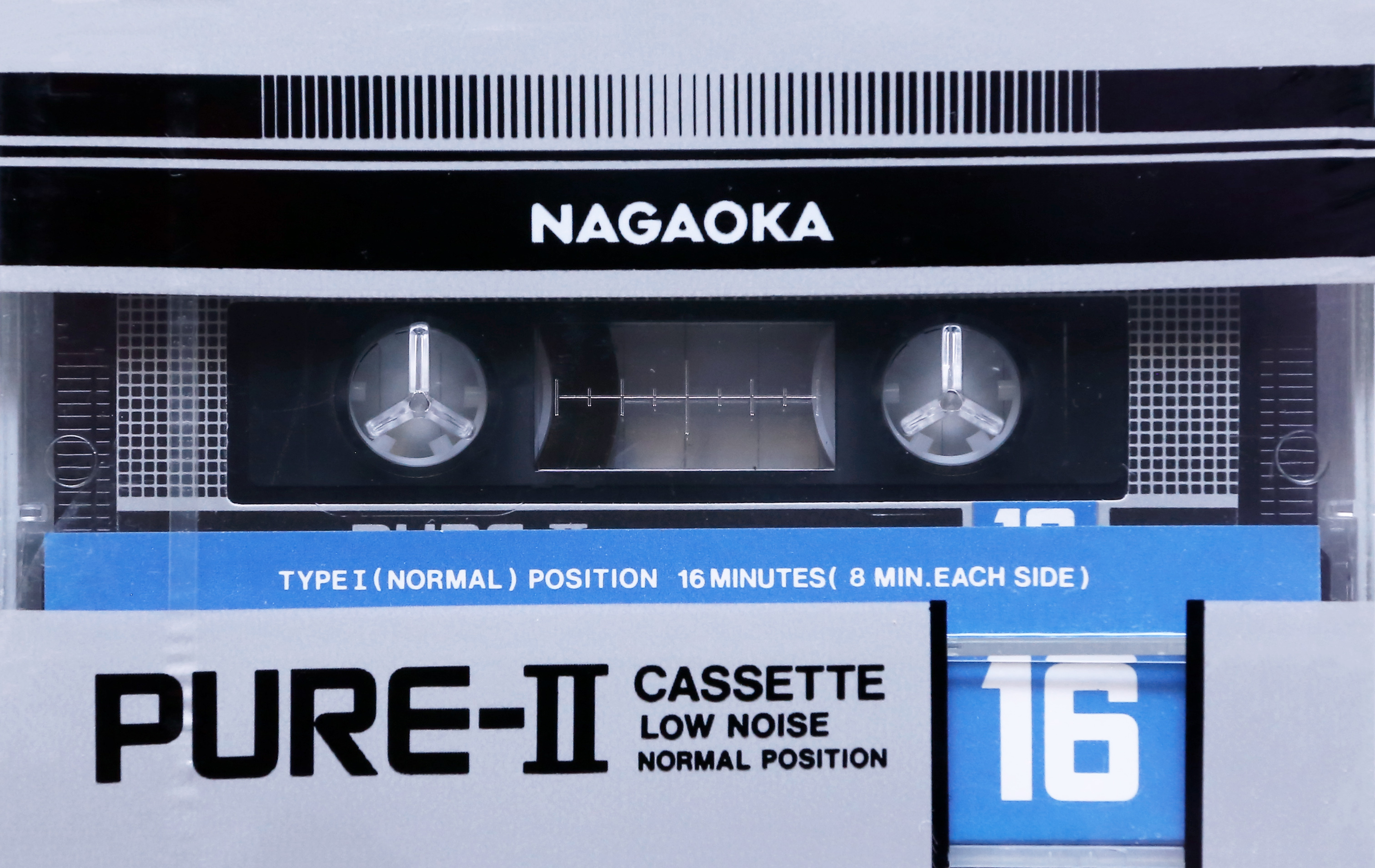 Compact Cassette Nagaoka Pure II 16 Type I Normal 1981 Japan