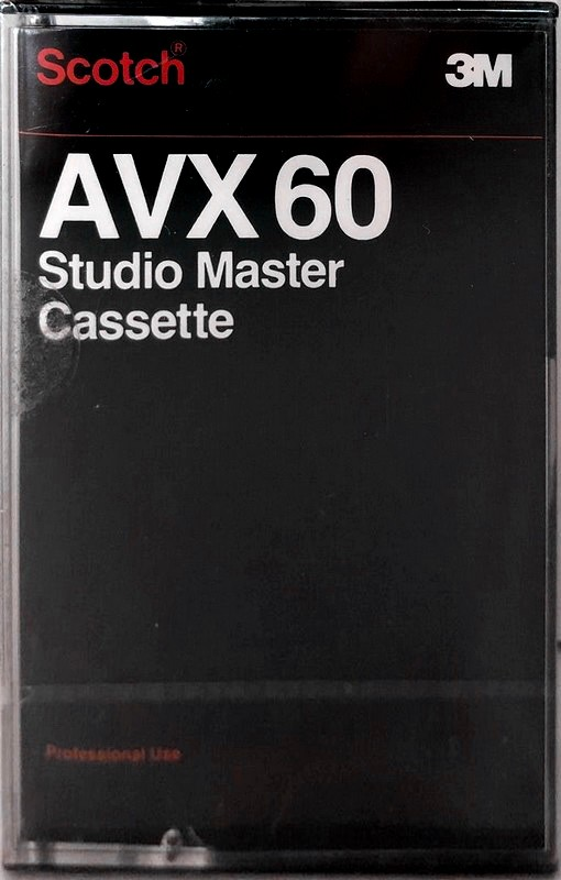 Compact Cassette Scotch AVX 60 Type I Normal 1979 USA