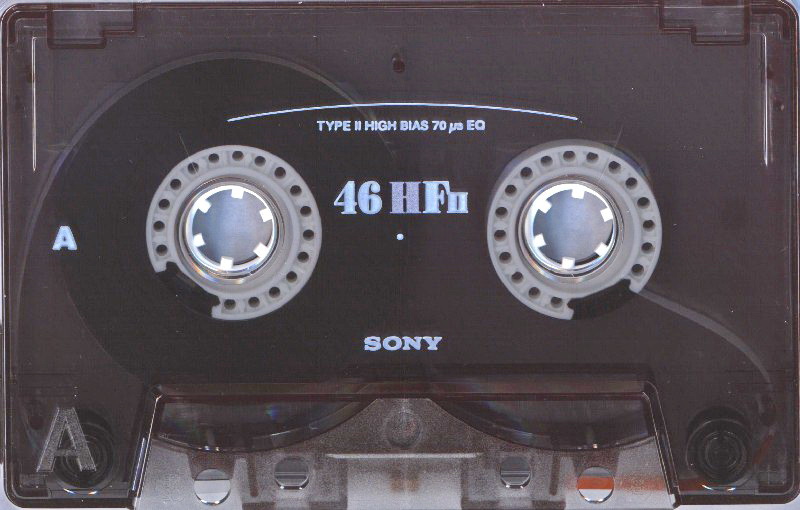 3 pack Sony HFII 46 Type II Chrome 1995 Japan