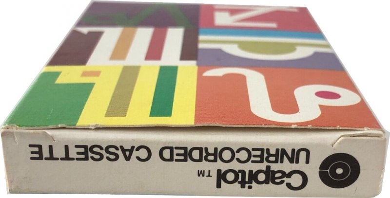 Compact Cassette Capitol Psychedelic Heiroglyphics 60 Type I Normal 1969 USA
