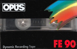 Compact Cassette Opus FE 90 Type I Normal 1993 Australia