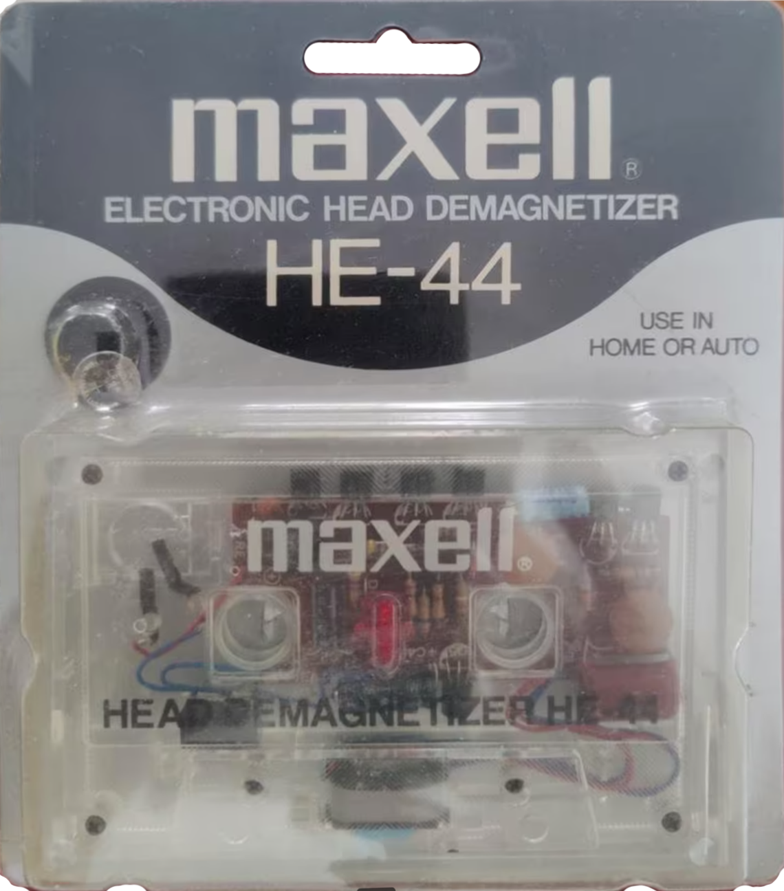 Blister Maxell "HE-44" Head Demagnetiser Europe