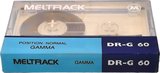 Compact Cassette Meltrack DR-G 60 "GAMMA" Type I Normal India
