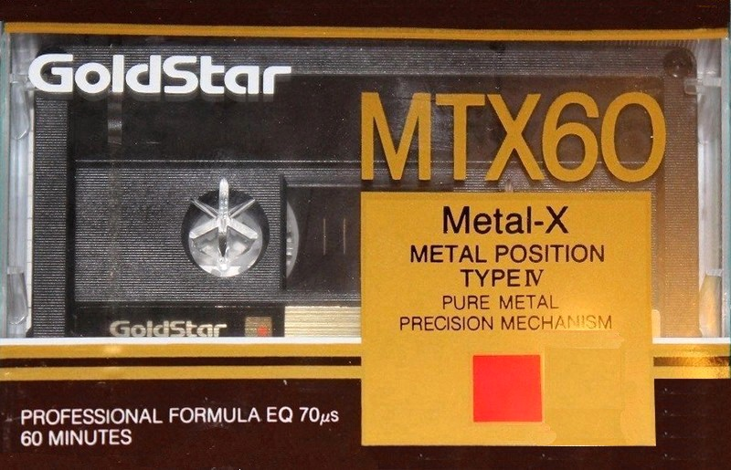 Compact Cassette: GoldStar / LG Goldstar - MTX 60