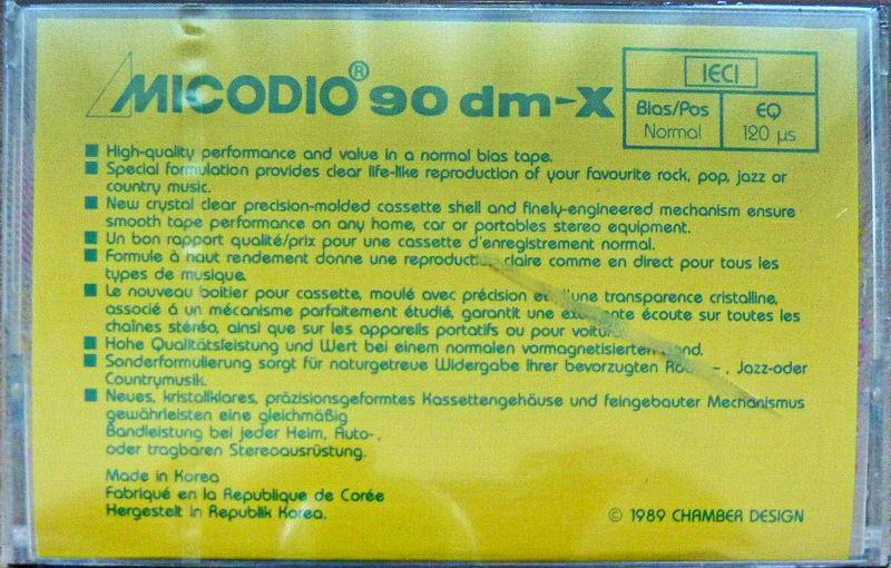 Compact Cassette:  Micodio -  90