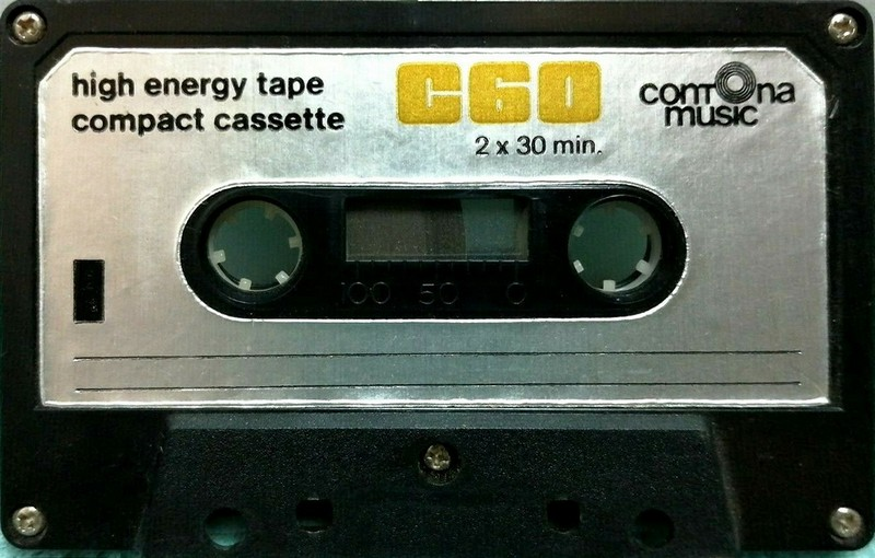 Compact Cassette Contona Music 60 Type I Normal 1978 Europe