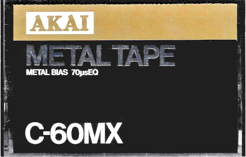 Compact Cassette: Mitsubishi Akai - MX 60