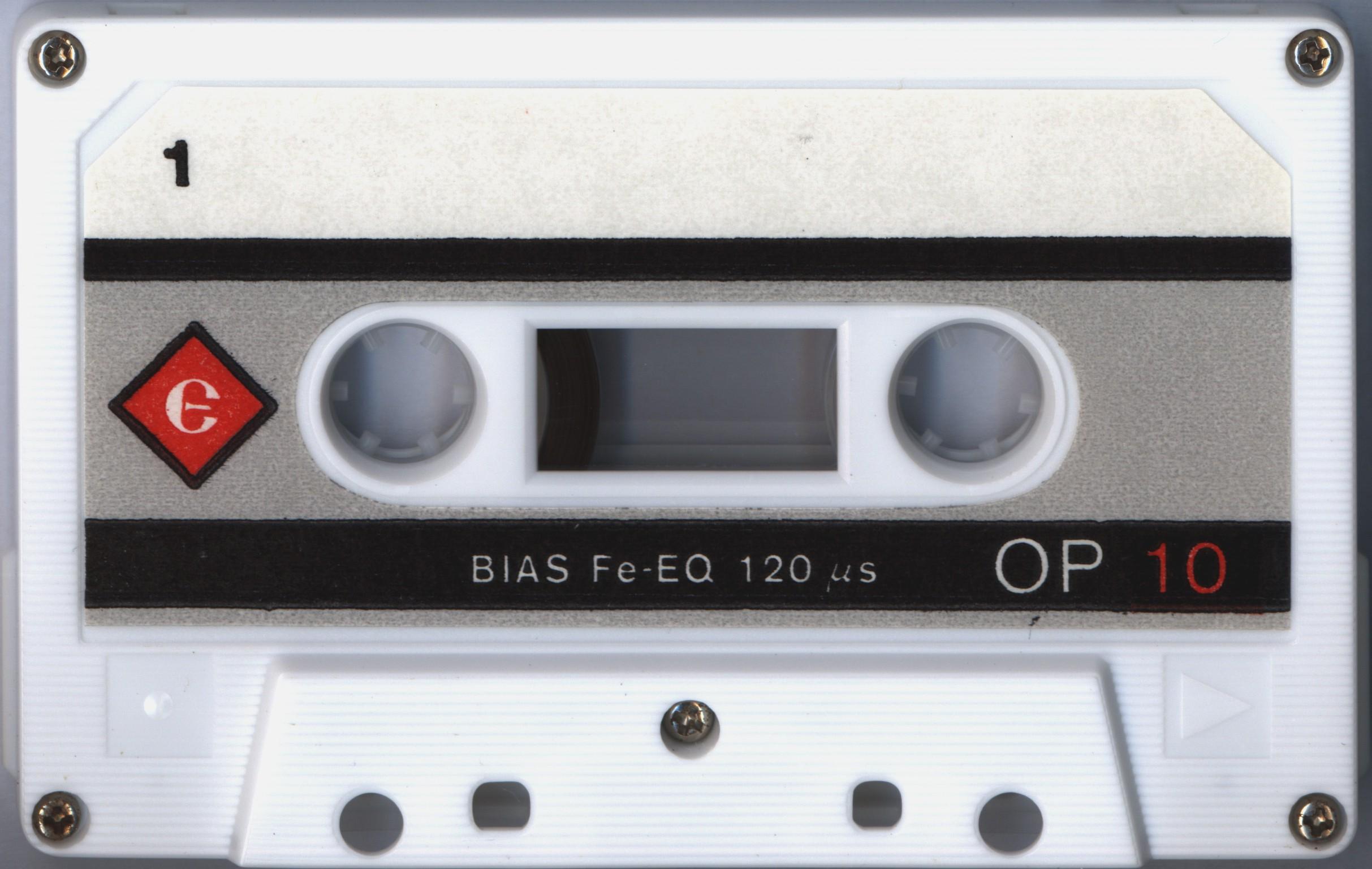 Compact Cassette Emgeton Op 10 Type I Normal 1989 Czechoslovakia