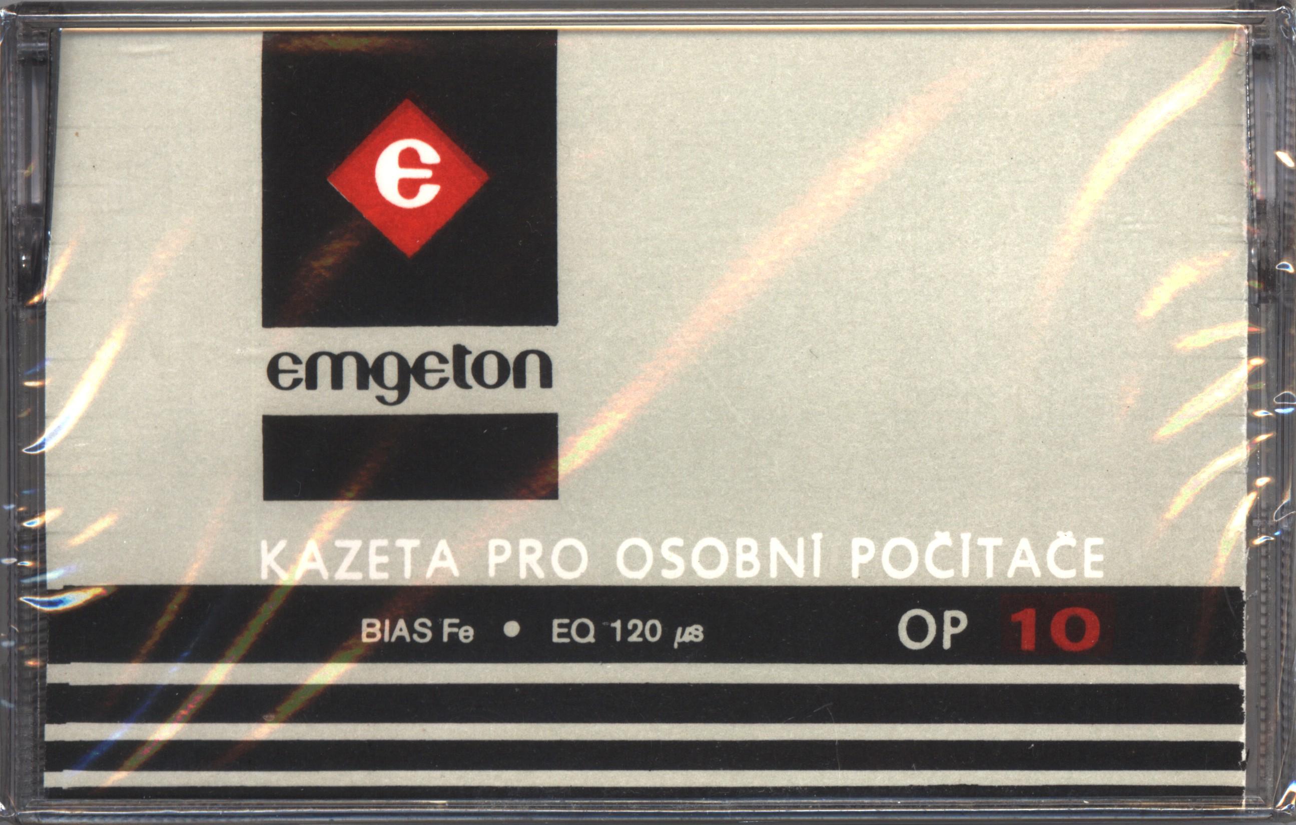 Compact Cassette Emgeton Op 10 Type I Normal 1989 Czechoslovakia
