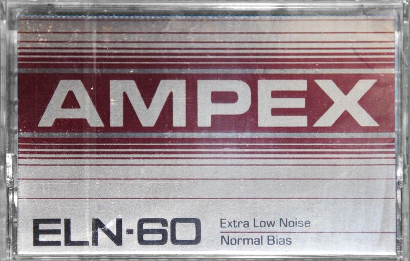 Compact Cassette Ampex ELN 60 "374-C60" Type I Normal 1982 USA