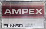 Compact Cassette Ampex ELN 60 "374-C60" Type I Normal 1982 USA