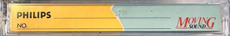 Compact Cassette Philips FS 60 "Moving Sound" Type I Normal 1986 Europe