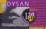 Compact Cassette Dysan DD-I 120 Type I Normal 1999 USA