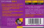 Compact Cassette Dysan DD-I 120 Type I Normal 1999 USA