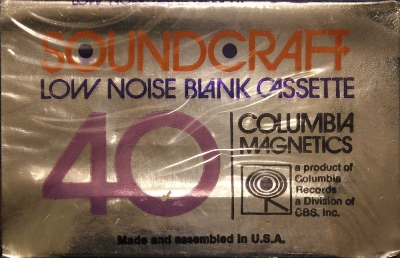 Compact Cassette: Nippon Columbia / Denon Columbia - Soundcraft 40