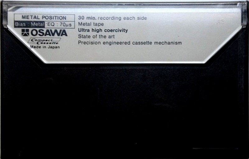 Compact Cassette Osawa MX 60 Type IV Metal 1983 Japan