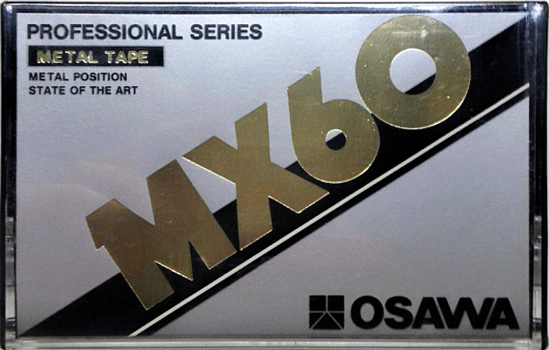 Compact Cassette Osawa MX 60 Type IV Metal 1983 Japan