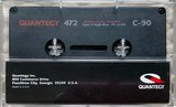 Compact Cassette Quantegy 472 90 Type II Chrome 1996 USA