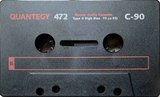 Compact Cassette Quantegy 472 90 Type II Chrome 1996 USA