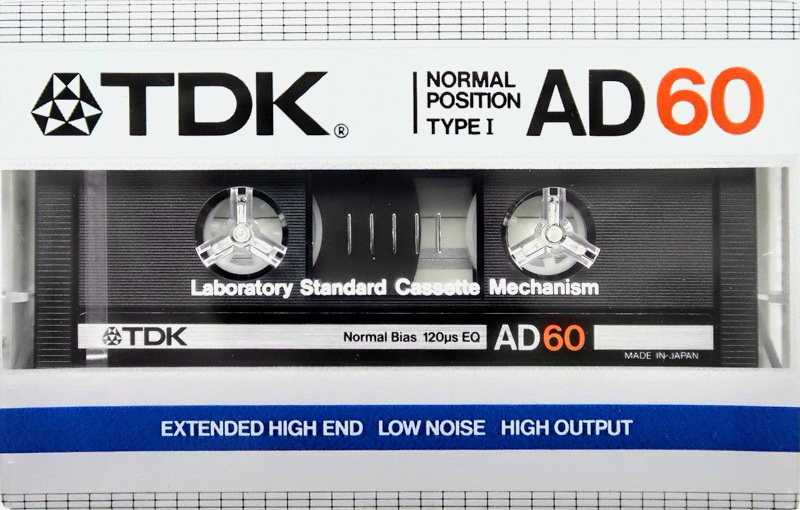 Compact Cassette: TDK  - AD 60