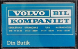 Compact Cassette Volvo 60 Type I Normal Sweden
