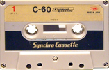 Compact Cassette TDK 60 "Synchro Cassette" Type I Normal 1966 Japan