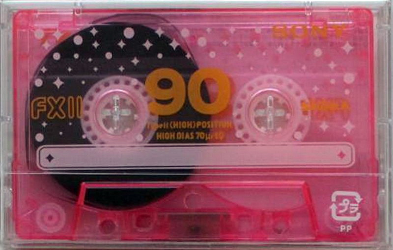 Compact Cassette Sony FX 90 "FXII" Type II Chrome Japan