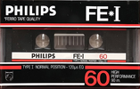 Compact Cassette Philips FE-I 60 Type I Normal 1985 Europe