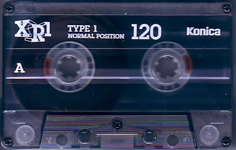 Compact Cassette:  Konica - XR1 120