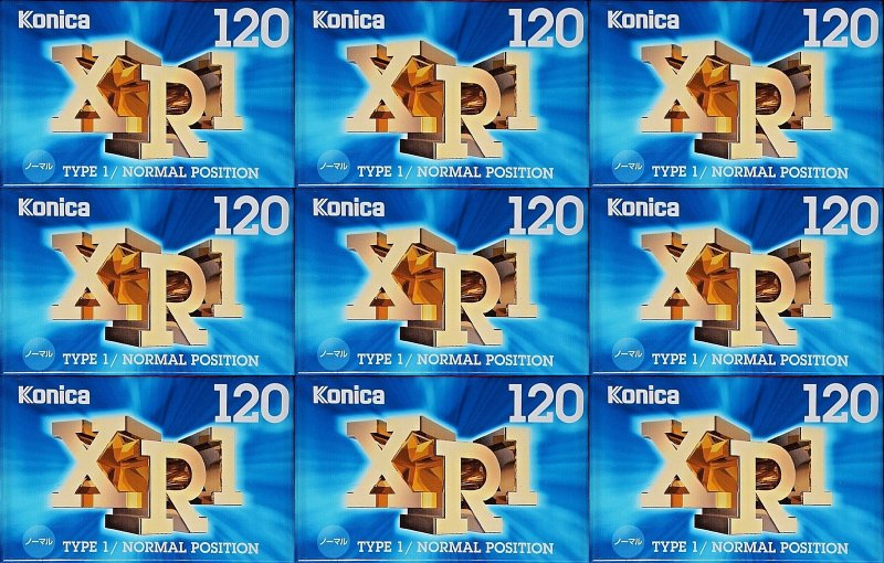 Compact Cassette:  Konica - XR1 120