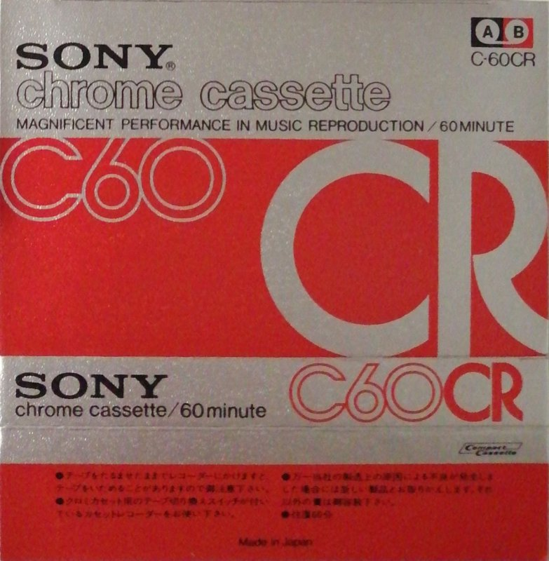 Compact Cassette: Sony  - CR 60