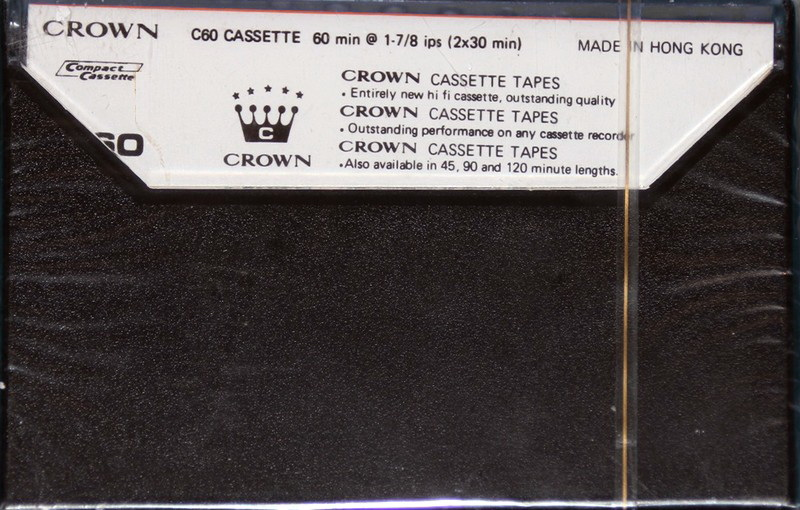 Compact Cassette:  Crown -  60