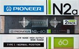 2 pack Pioneer N2 60 "N2a" Type I Normal 1982 Japan