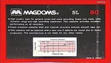 Compact Cassette Magdoms SL 60 Type I Normal 1991 Worldwide