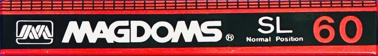 Compact Cassette Magdoms SL 60 Type I Normal 1991 Worldwide
