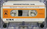 Compact Cassette Aiwa "DMC-128" Demonstration Tape 1976 Japan