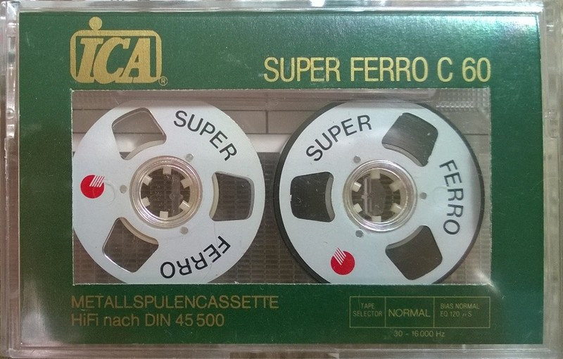 Compact Cassette ICA 60 Type I Normal Germany