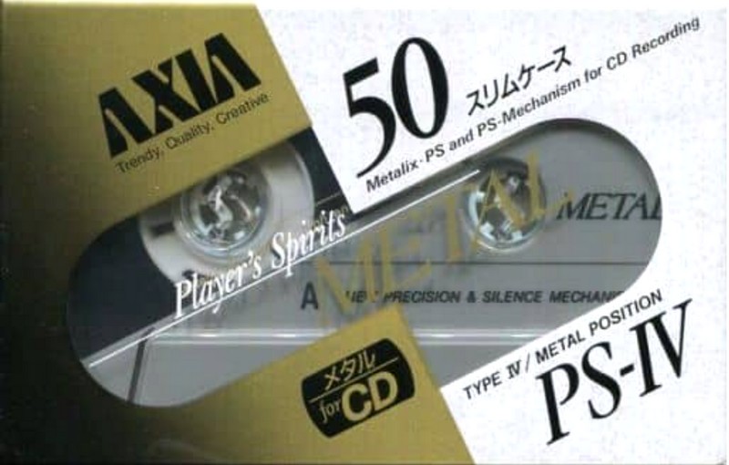 Compact Cassette: FUJI AXIA - PS-IV 50