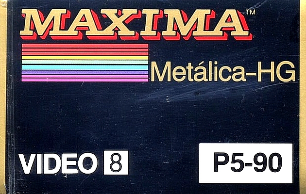 Video8, Hi8, Digital8 Maxima 90 "Metalica-HG" Type IV Metal Latin America